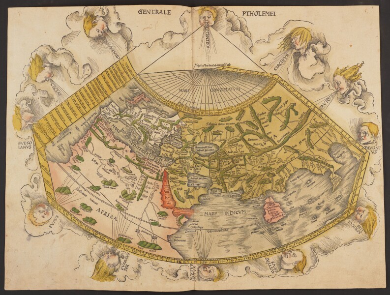 E511 - 1513 Waldseemuller The World Ptolemy Rosenwald LOC
